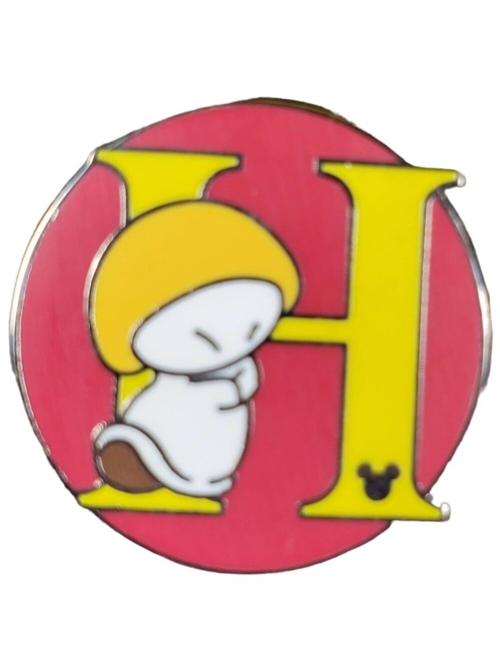 Disney Hop Mushroom Trading Pin Hidden Mickey Fantasia Brooch Lapel Pin Jewelry